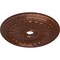 Ekena Millwork Viceroy Ceiling Medallion (Fits Canopies up to 4 7/8"), 35 1/8"OD x 4 7/8"ID x 2 1/2"P, Copper Penny CM35VICPS - alternate 4